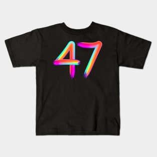 brushed 47 Kids T-Shirt